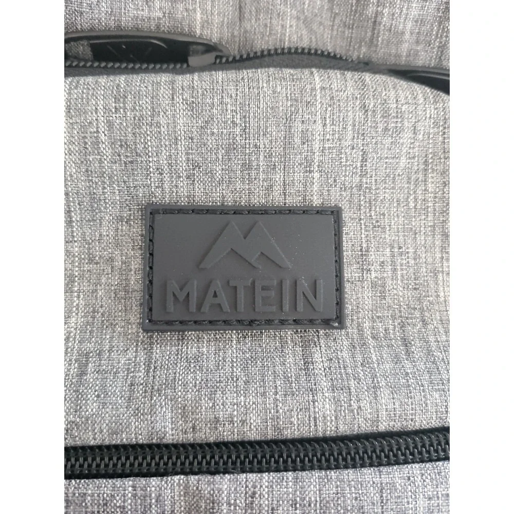 Matein Mlassic Travel Laptop Backpack - Gray